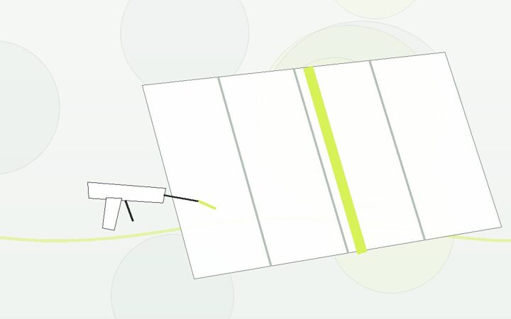 Illustration af bevægelsesfuger i gulv