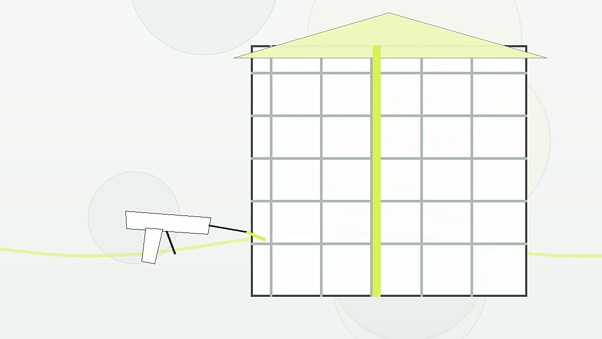 Illustration af planlagt fugearbejde i nybyggeri