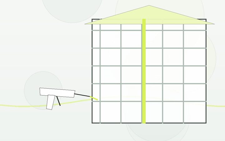 Illustration af planlagt fugearbejde i nybyggeri